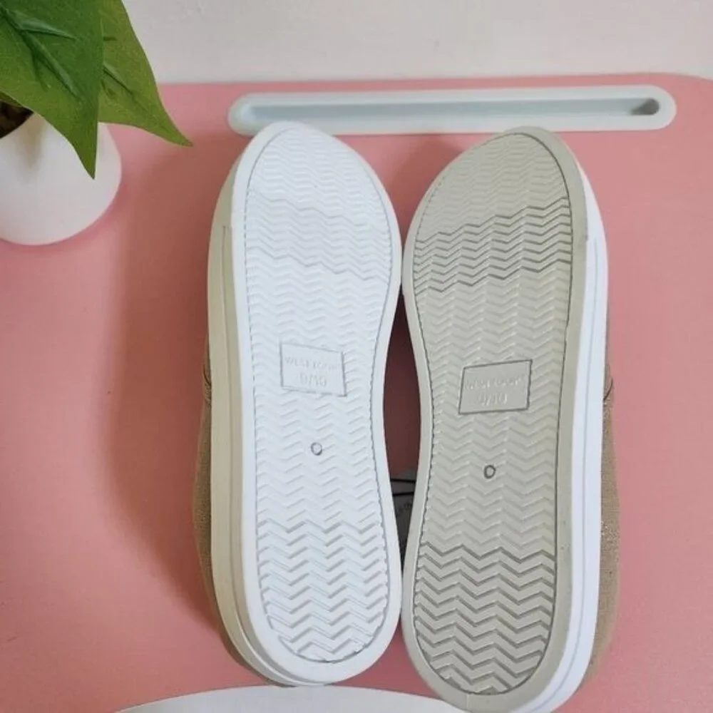 West Loop Beige Slip-On Sneakers